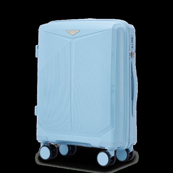 Valise cabine Wings COCKATIEL polypropylène 20" BLEU CLAIR