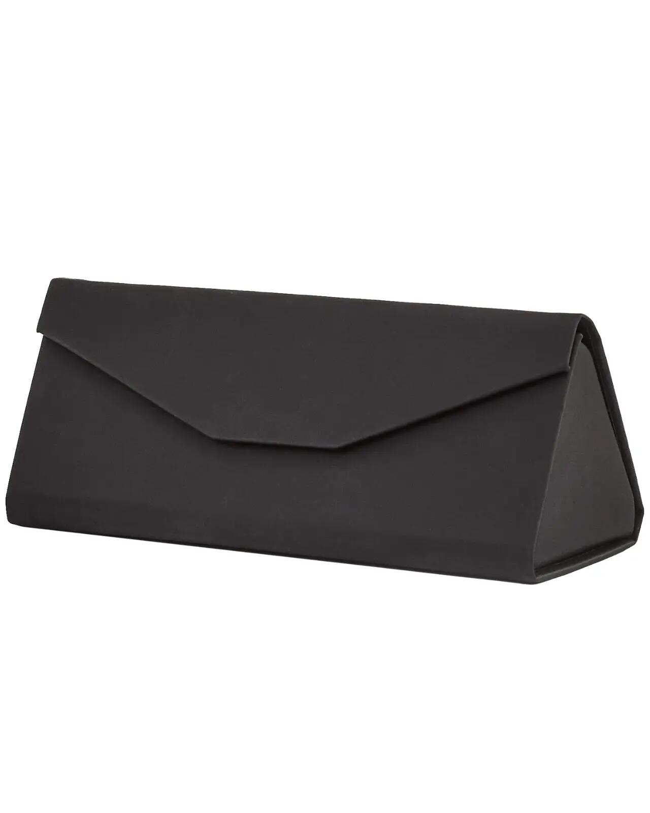 Étui à lunettes pliable en triangle - BLACK 2/4