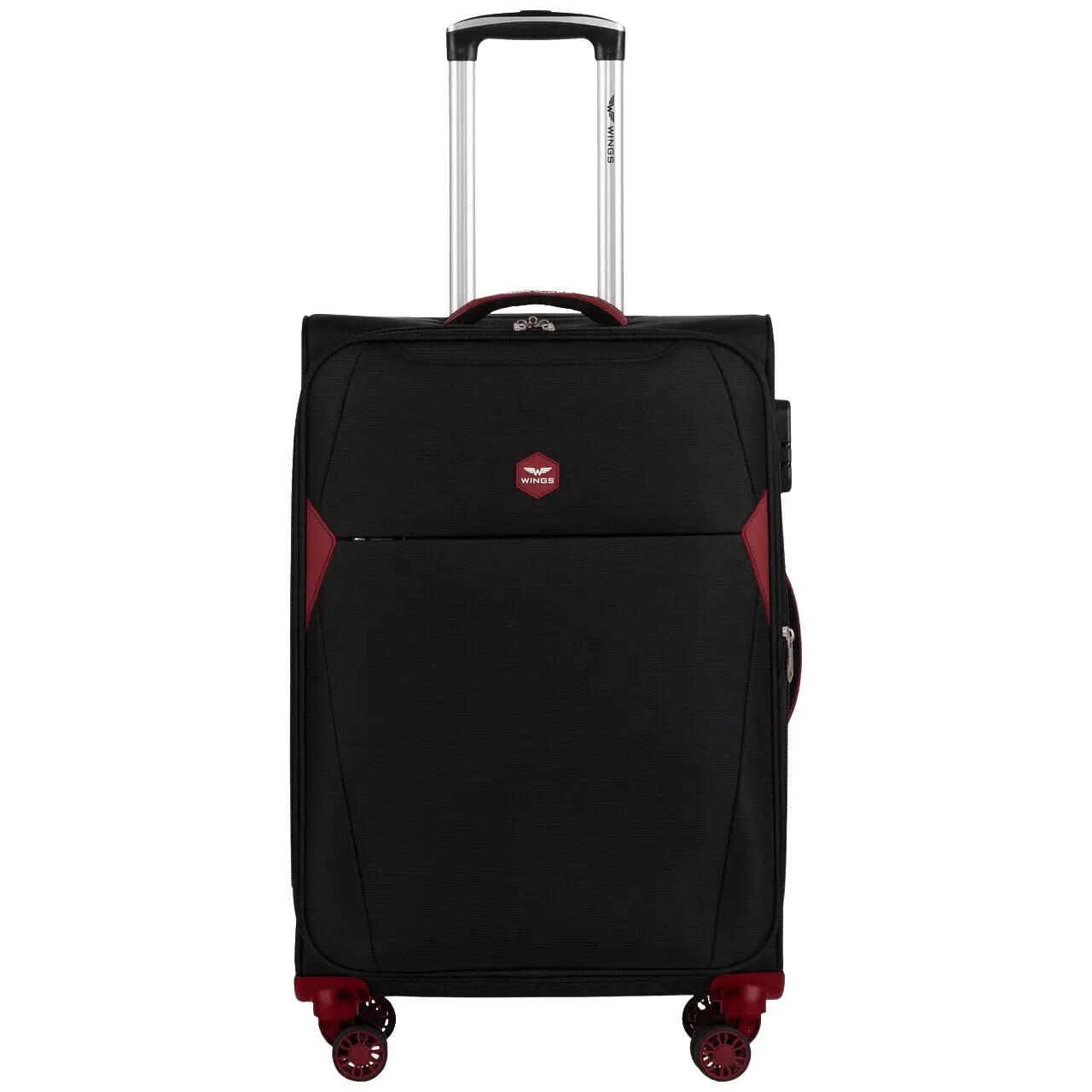 Valise souple moyenne DIPPER Wings 24" NOIR 3/10