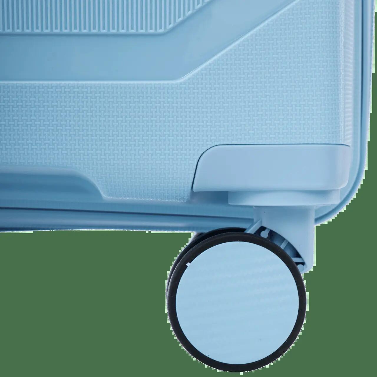 Valise cabine Wings COCKATIEL polypropylène 20" BLEU CLAIR 7/10