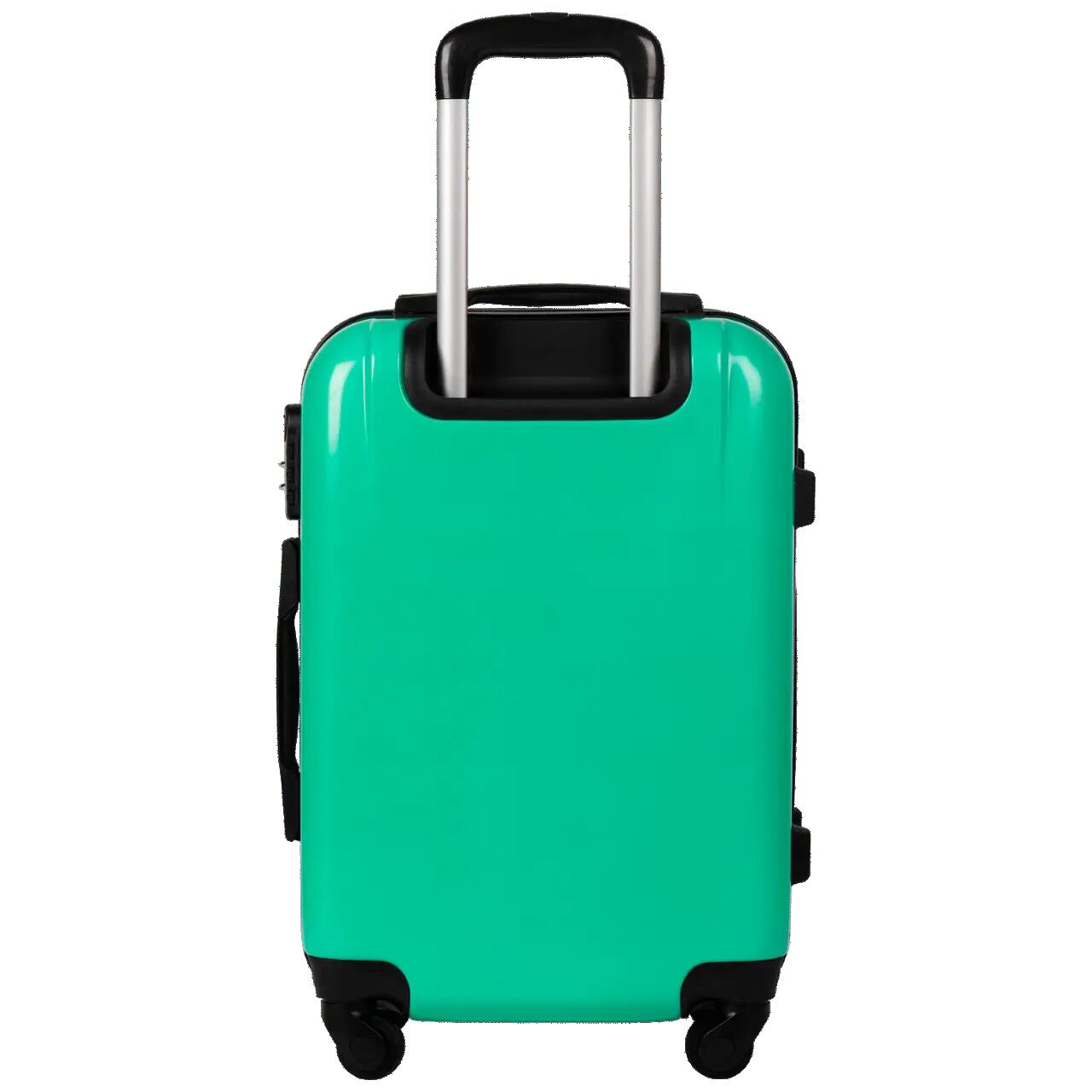 VALISE CABINE RIGIDE POUR ENFANTS WINGS GREEN ROBOT S 20" 3/9