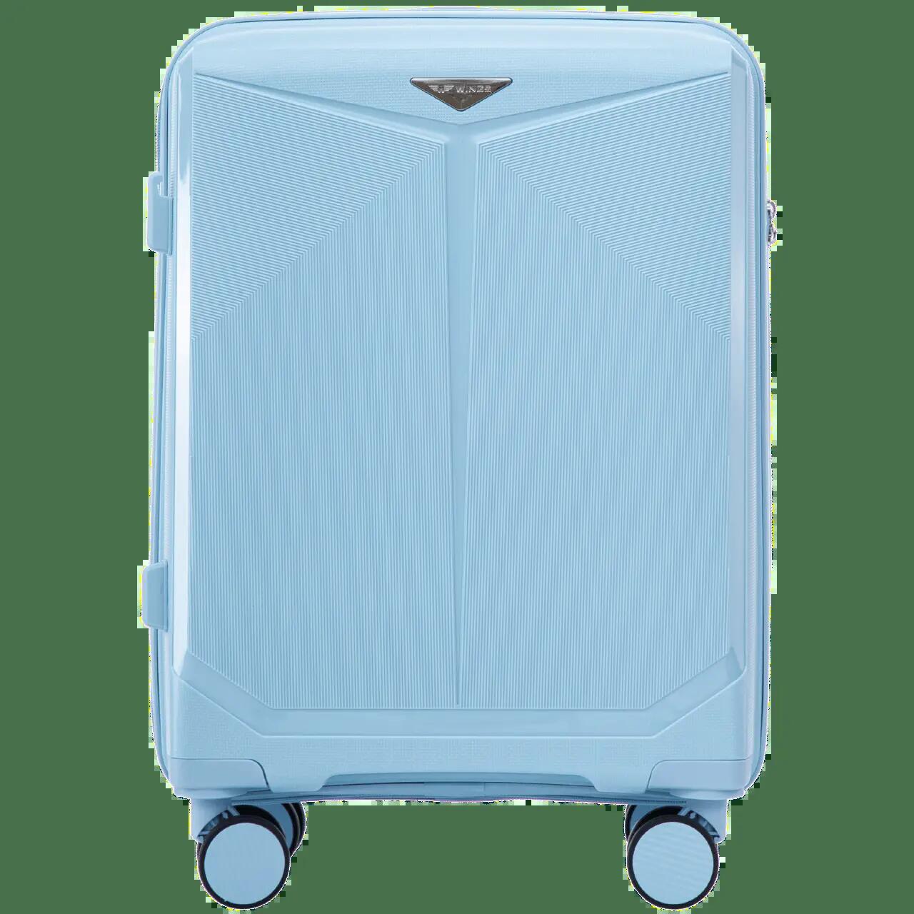 Valise cabine Wings COCKATIEL polypropylène 20" BLEU CLAIR 4/10