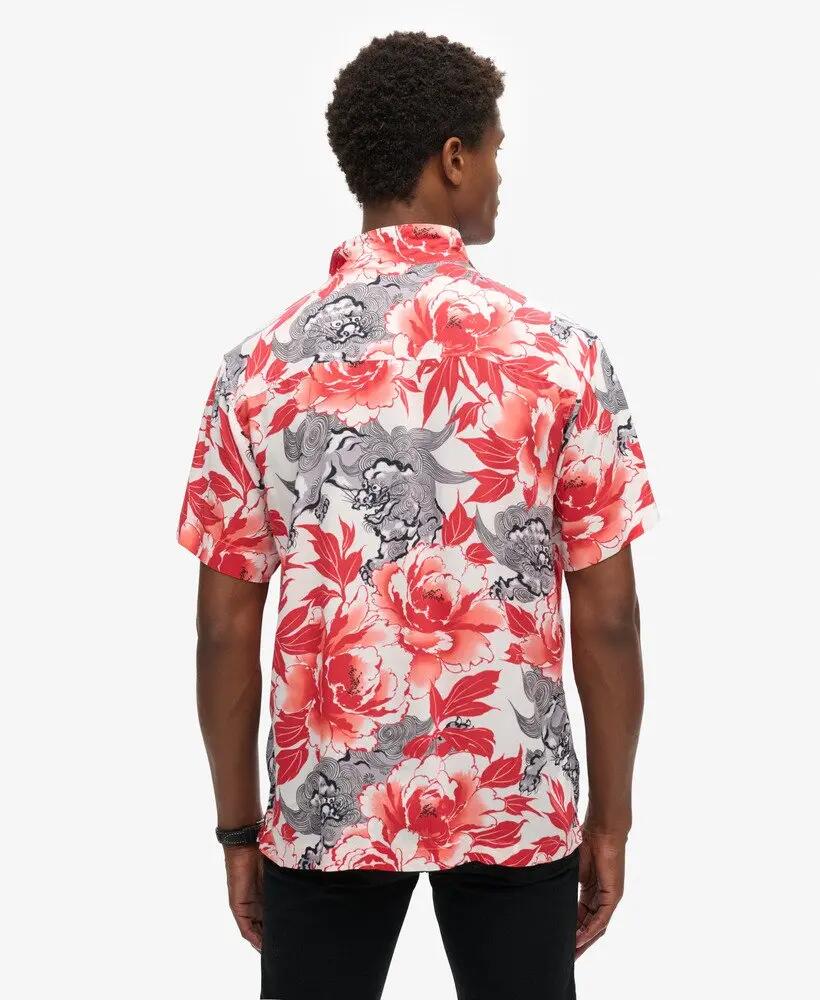 superdry Camicia Hawaiian Resort con stampa kimono 4/7