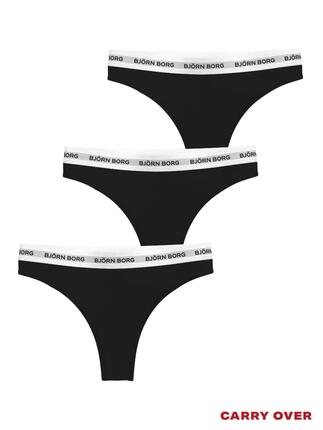 bjorn_borg LOGO THONG 3p string multipack – MULTIPACK 1