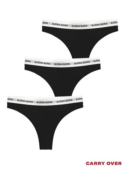 bjorn_borg LOGO THONG 3p string multipack – MULTIPACK 1