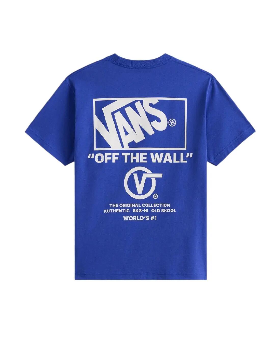 Camiseta para Hombre Vans Stropile Azul 2/6