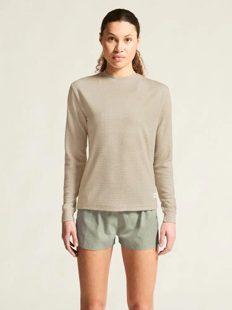 craft Maglia manica lunga Wool Waffle RN W in lyocell e lana 5/7