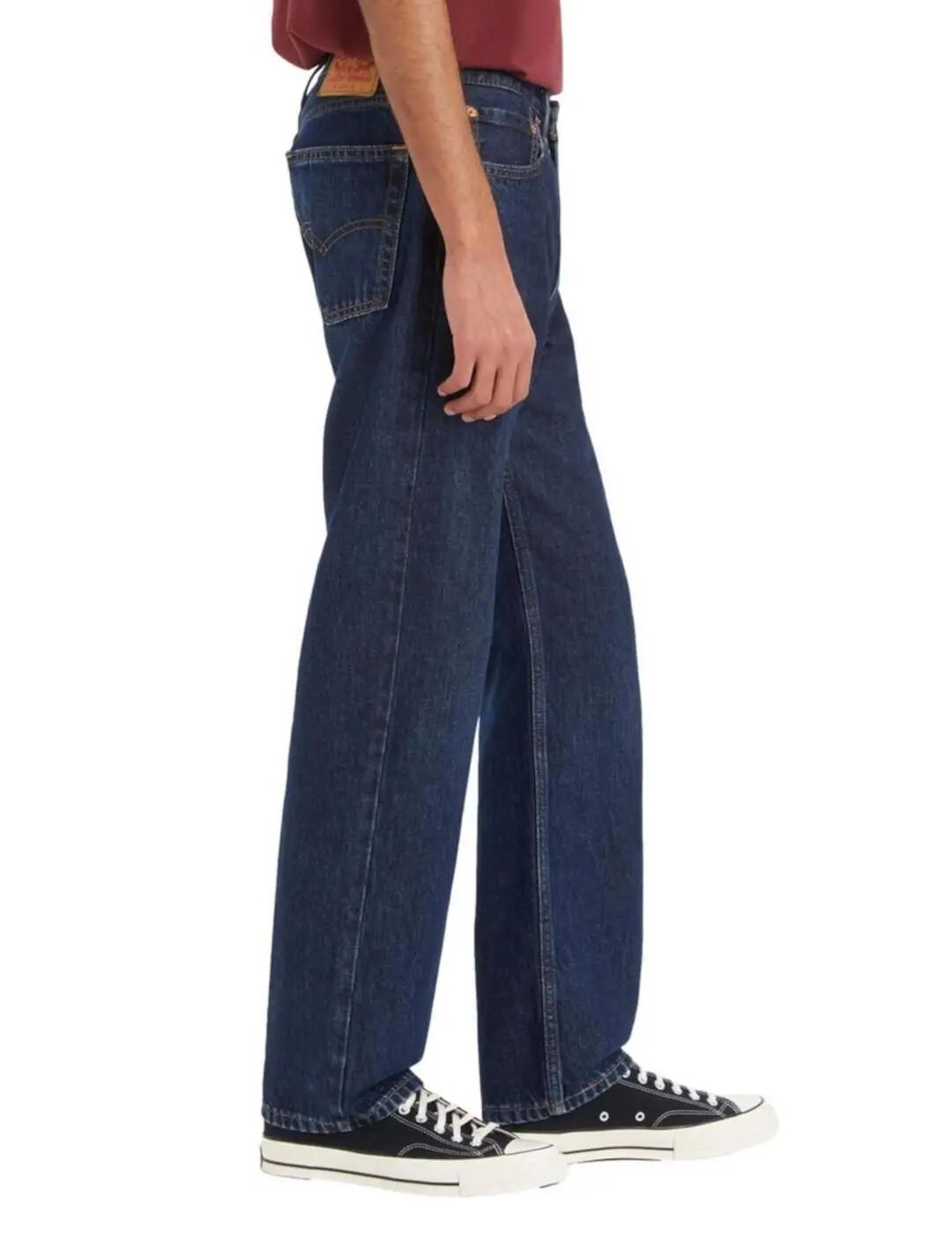 Calça masculina Levis 555™ '96 relaxed straight Azul. 3/4