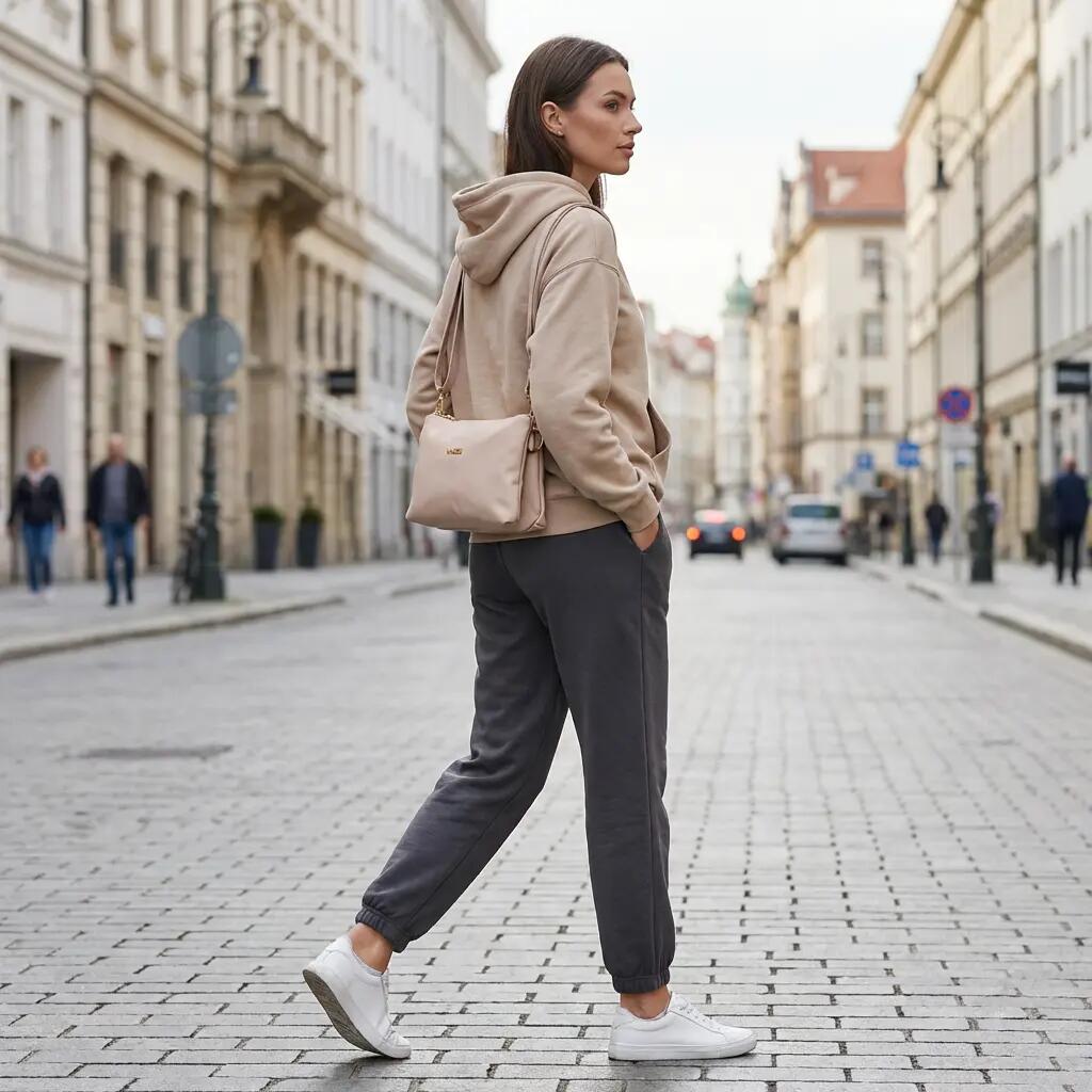 ROSELLA sporttas met make-uptasfunctie BEIGE 5/10