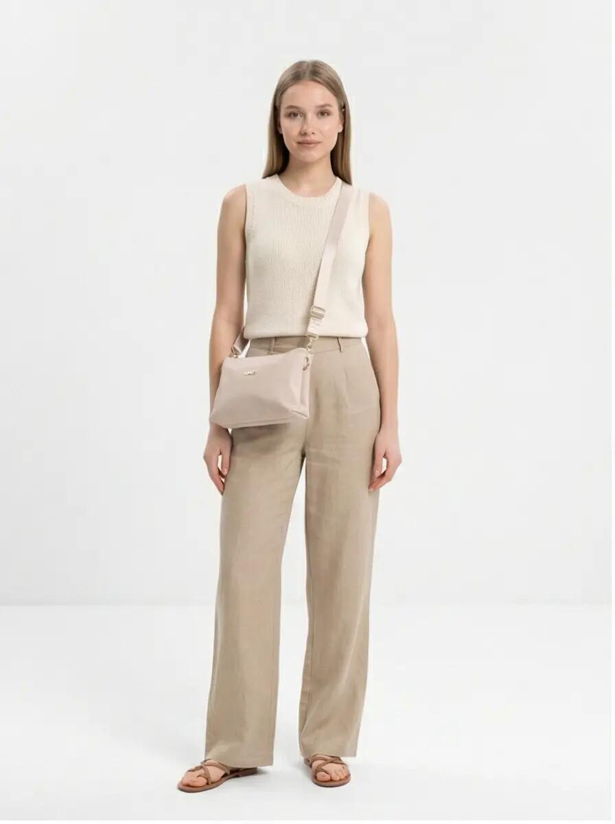 ROSELLA sporttas met make-uptasfunctie BEIGE 4/10