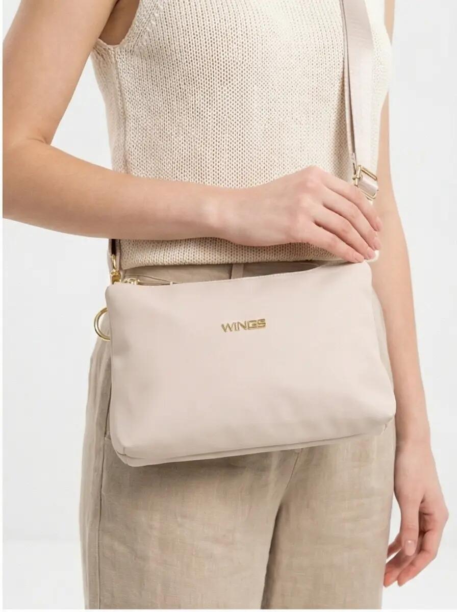 ROSELLA sporttas met make-uptasfunctie BEIGE 3/10