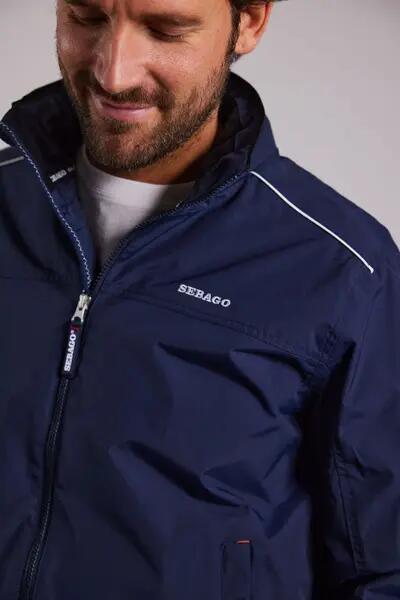 sebago Veste Performance Light Wind - Résistante au vent, NAVY 3/4