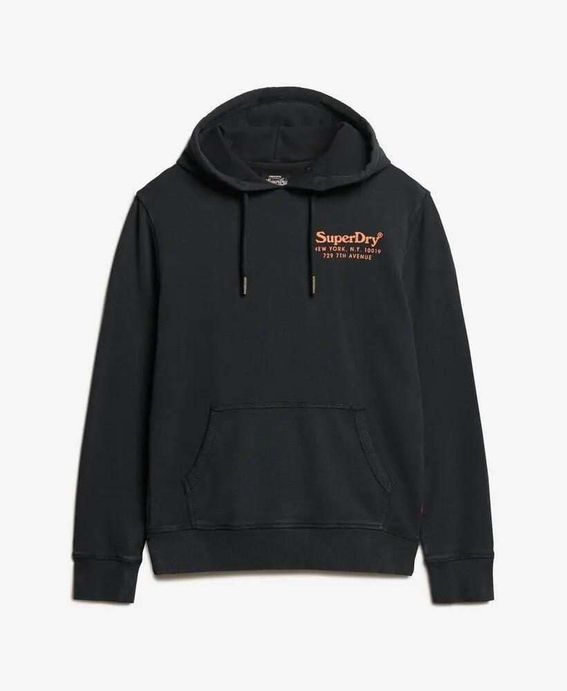superdry Sweatshirt com capuz Tonal Venue Logo 100% algodão 6/6