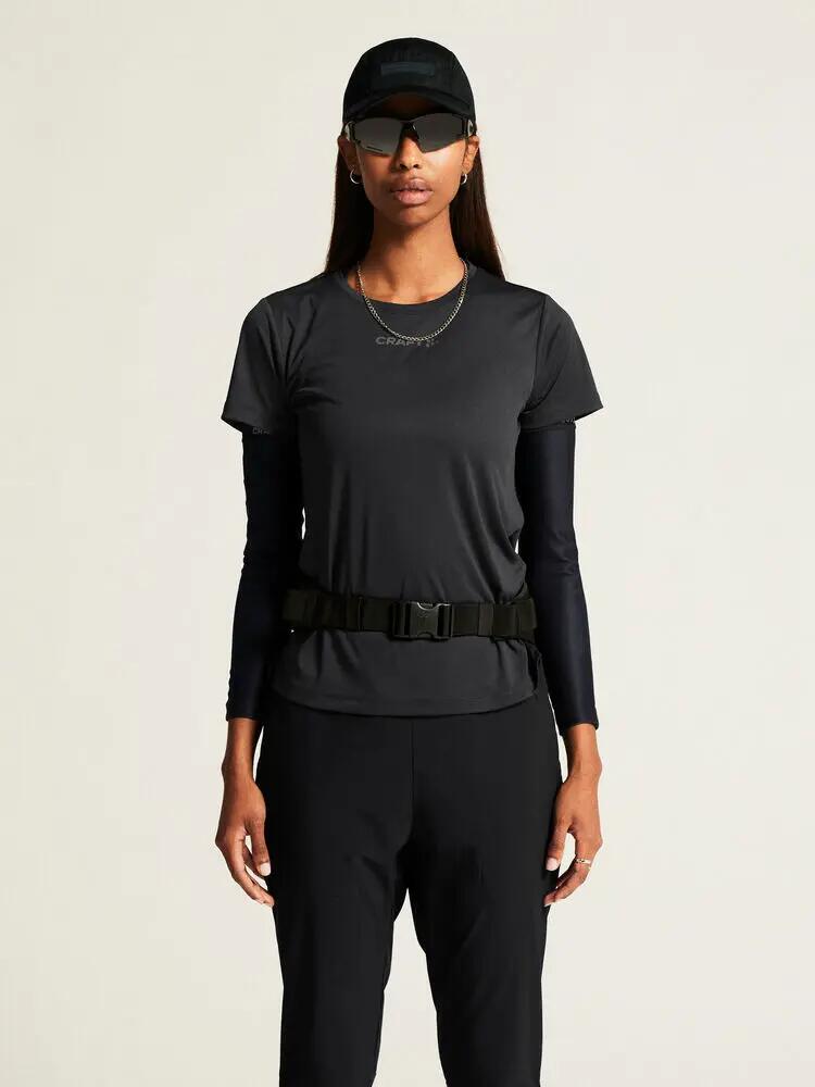 craft CORE Essence SS Tee 2 W - T-shirt training in poliestere riciclato 3/7