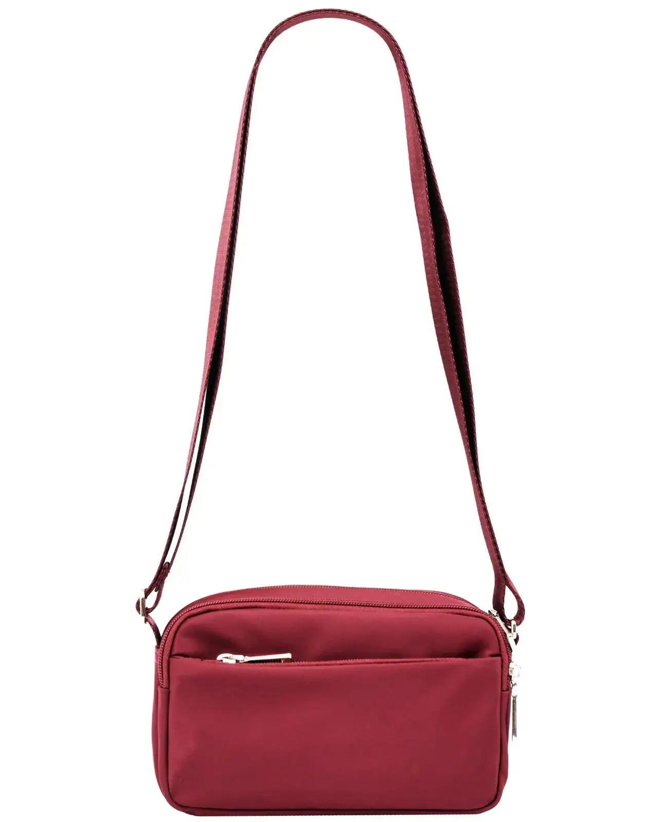 WINGS ROSELLA sporttas, kleine damestas met schouderriem, DARK RED 8/8