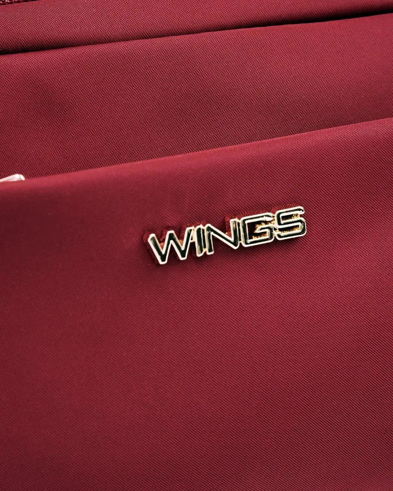 WINGS ROSELLA sporttas, kleine damestas met schouderriem, DARK RED 5/8