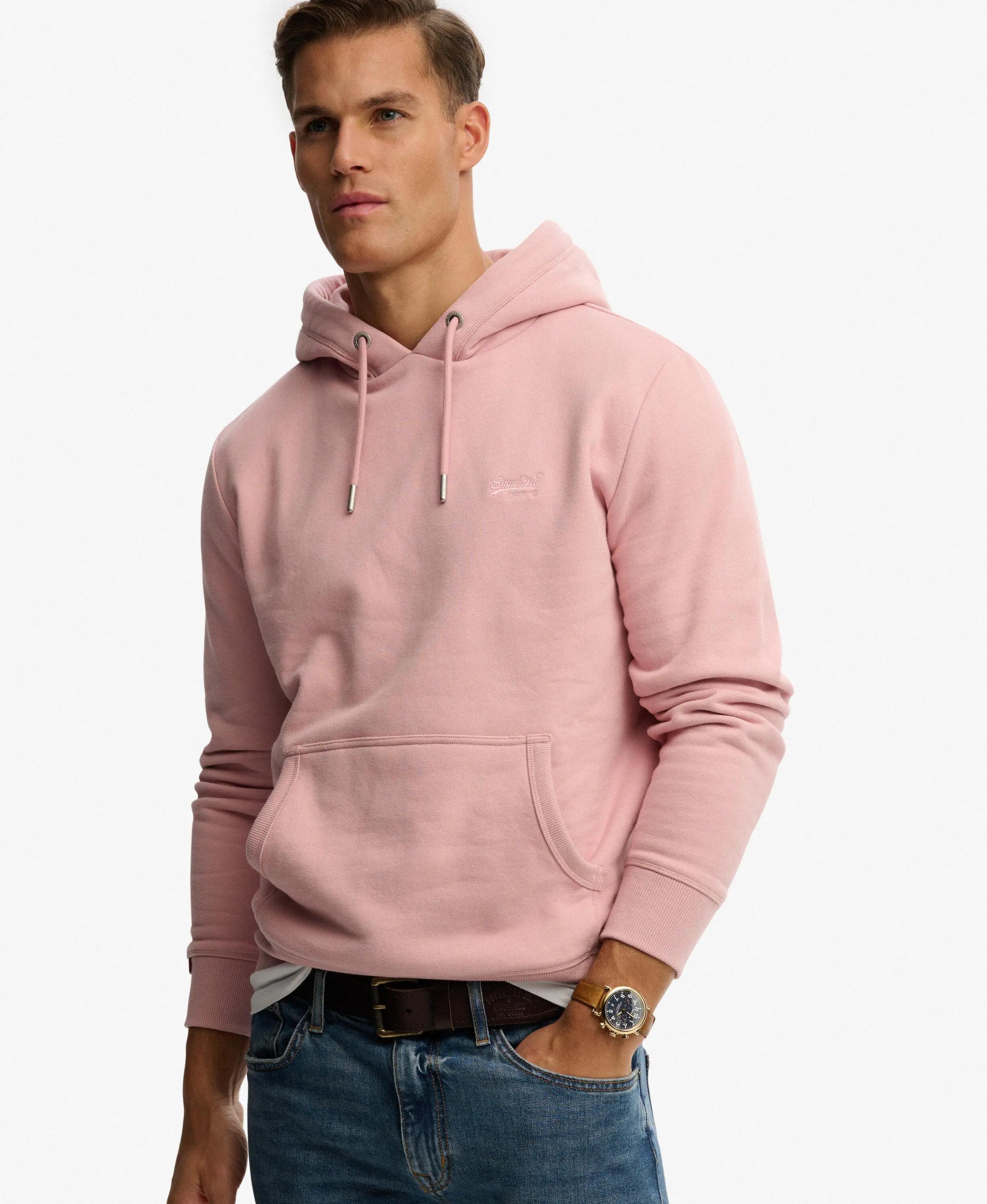 superdry Essential Logo Hoodie camisola com capuz loose fit 2/7