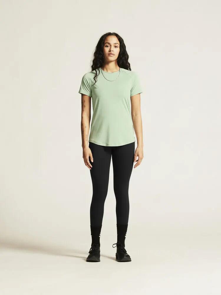 craft Collective SS Tee W – T-shirt curta em poliéster reciclado 7/7