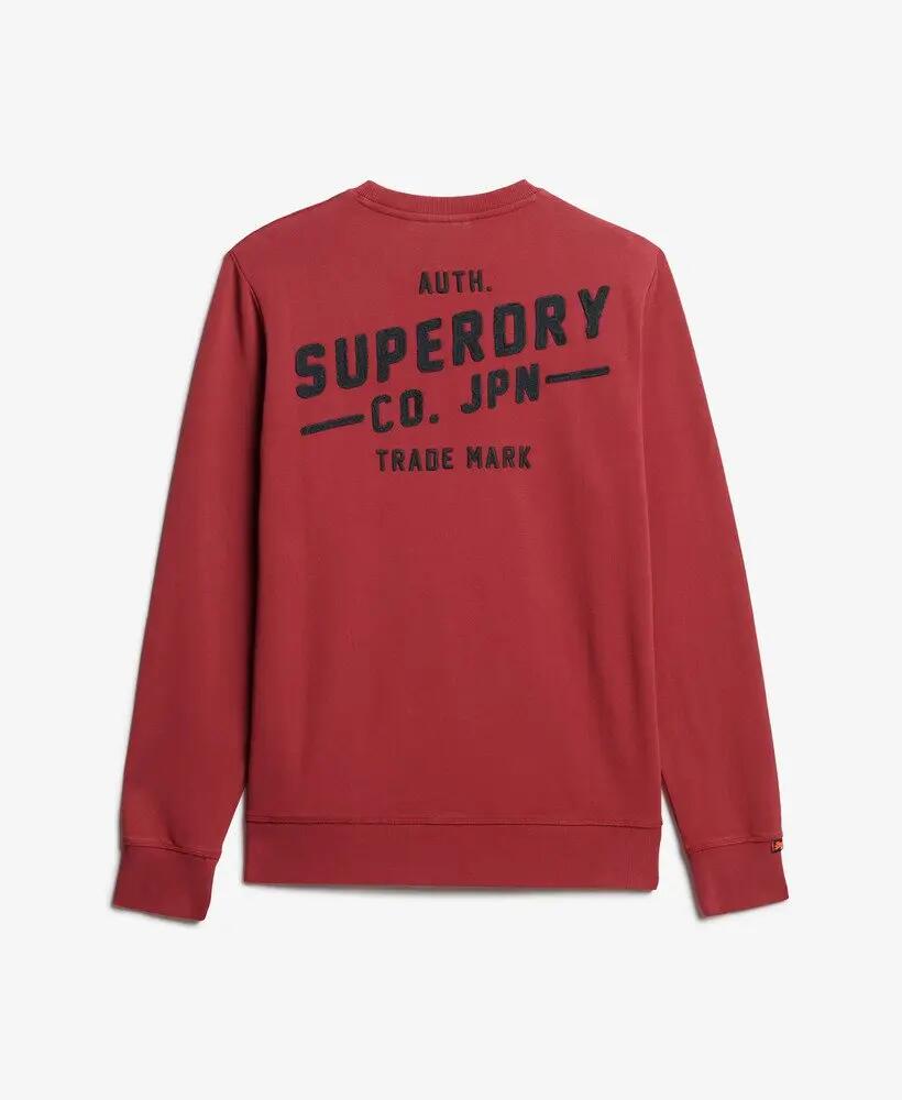 superdry Workwear Applique Sweatshirt in cotone 7/7