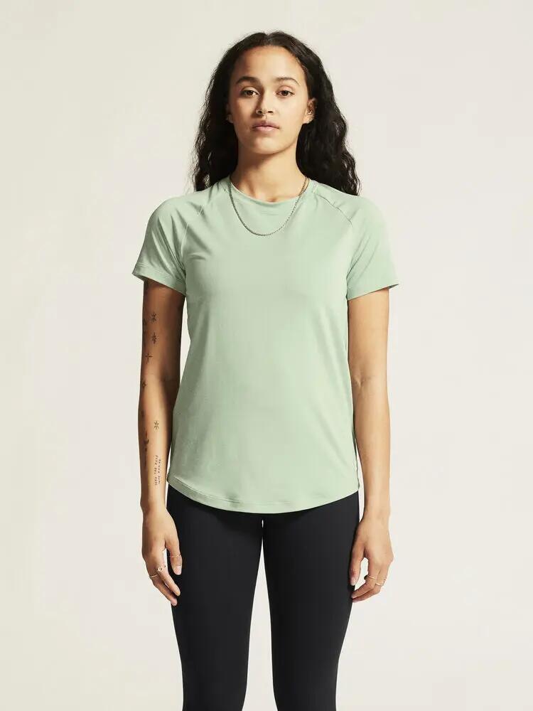 craft Collective SS Tee W – T-shirt curta em poliéster reciclado 5/7