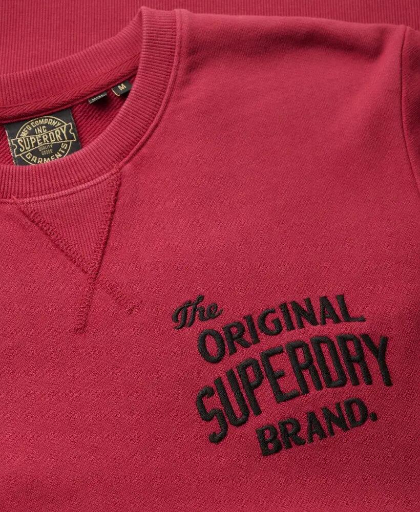 superdry Workwear Applique Sweatshirt in cotone 5/7