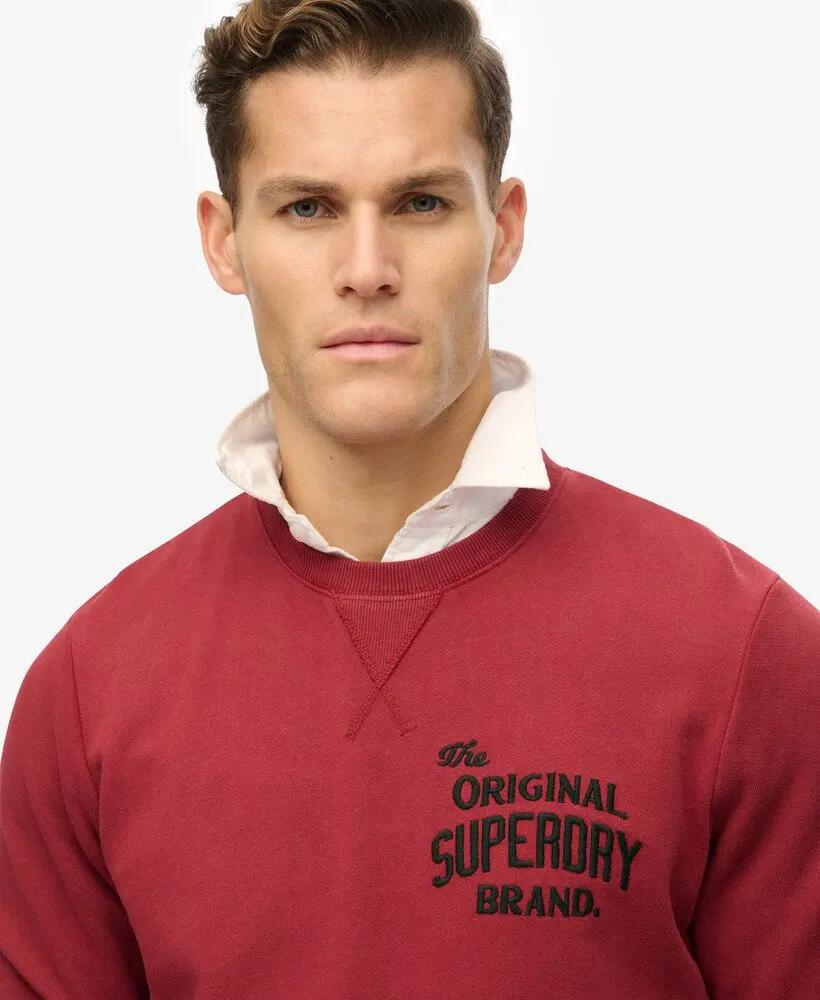 superdry Workwear Applique Sweatshirt in cotone 4/7