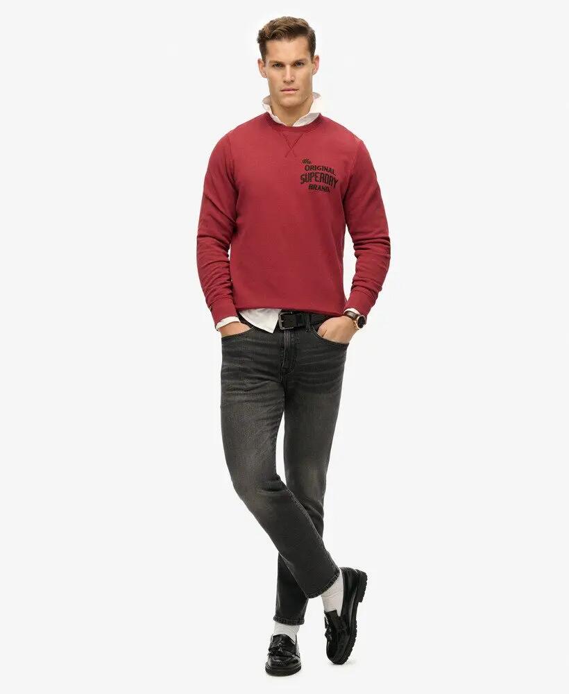 superdry Workwear Applique Sweatshirt in cotone 3/7