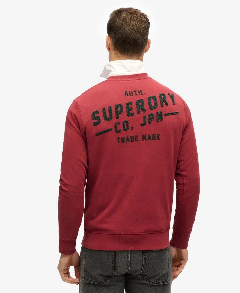 superdry Workwear Applique Sweatshirt in cotone 2/7
