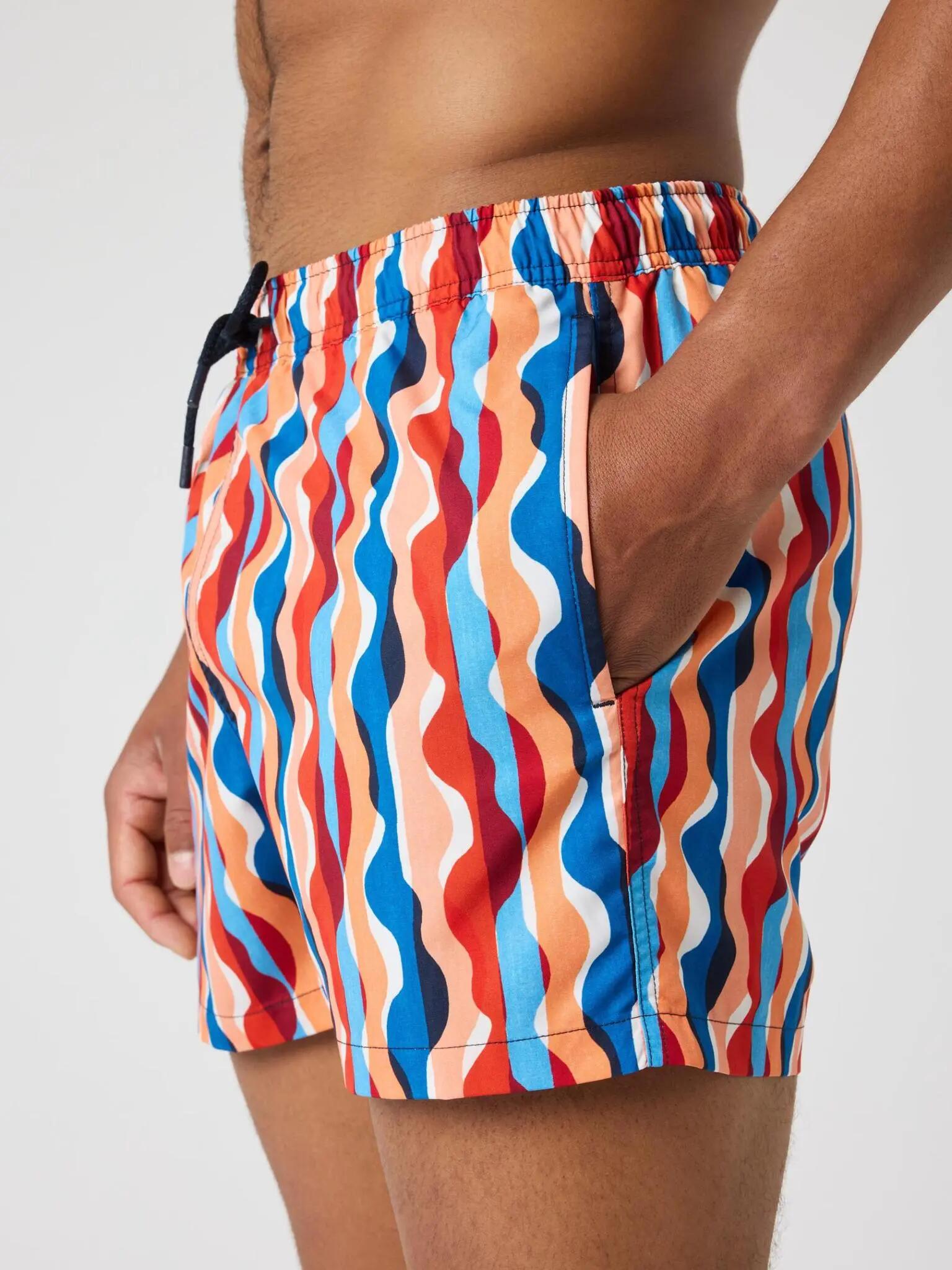 bjorn_borg BORG PRINT SWIM SHORTS in poliestere riciclato REPREVE® 5/5
