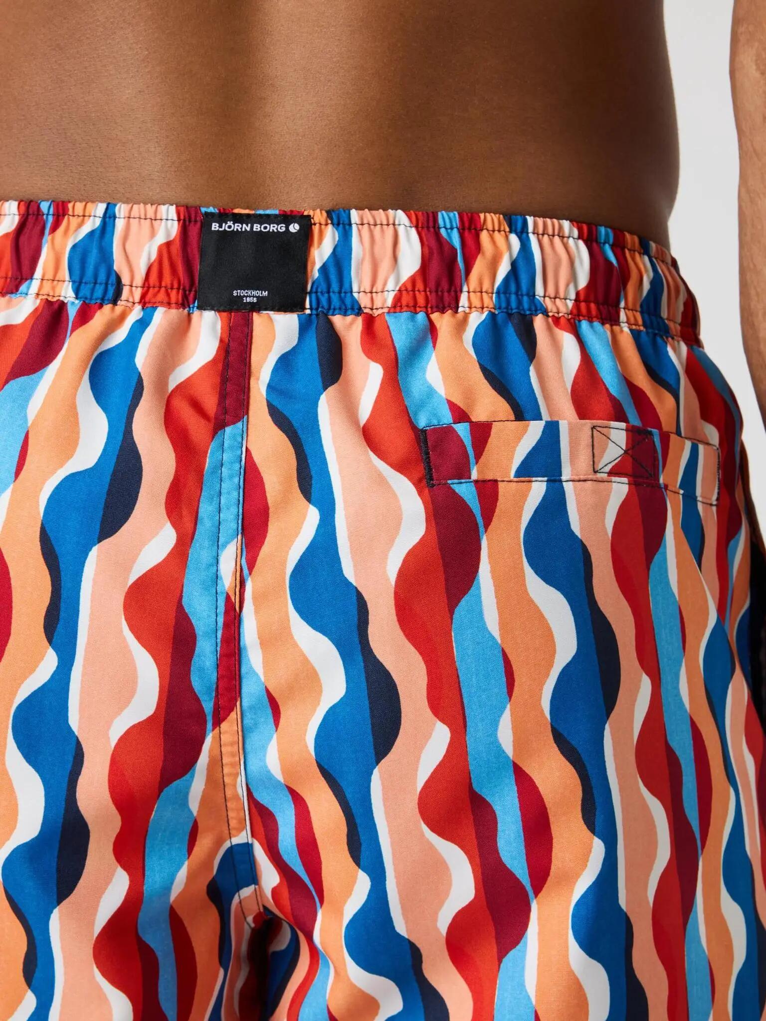 bjorn_borg BORG PRINT SWIM SHORTS in poliestere riciclato REPREVE® 4/5