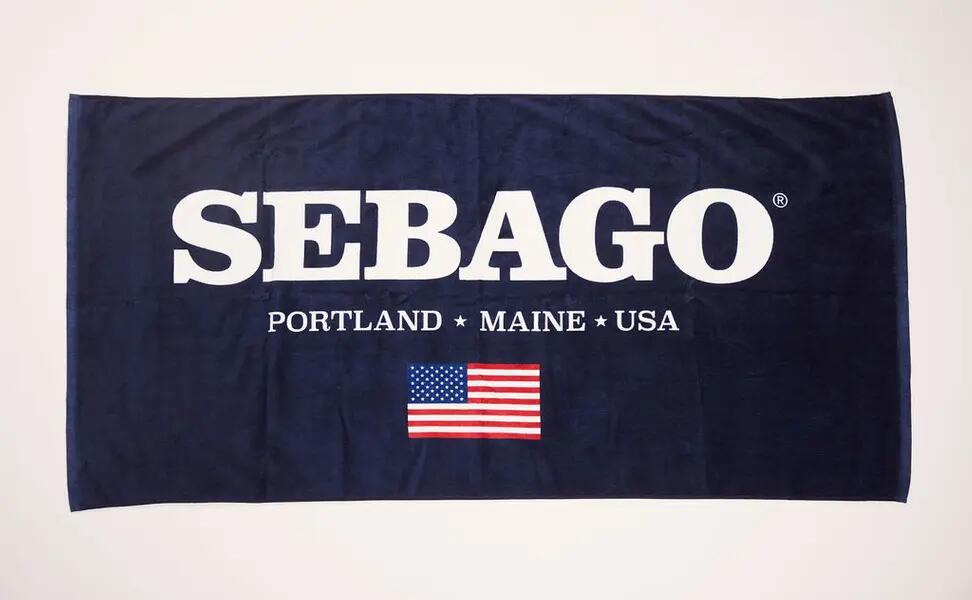 sebago Beach Towel NAVY - One Size 2/2