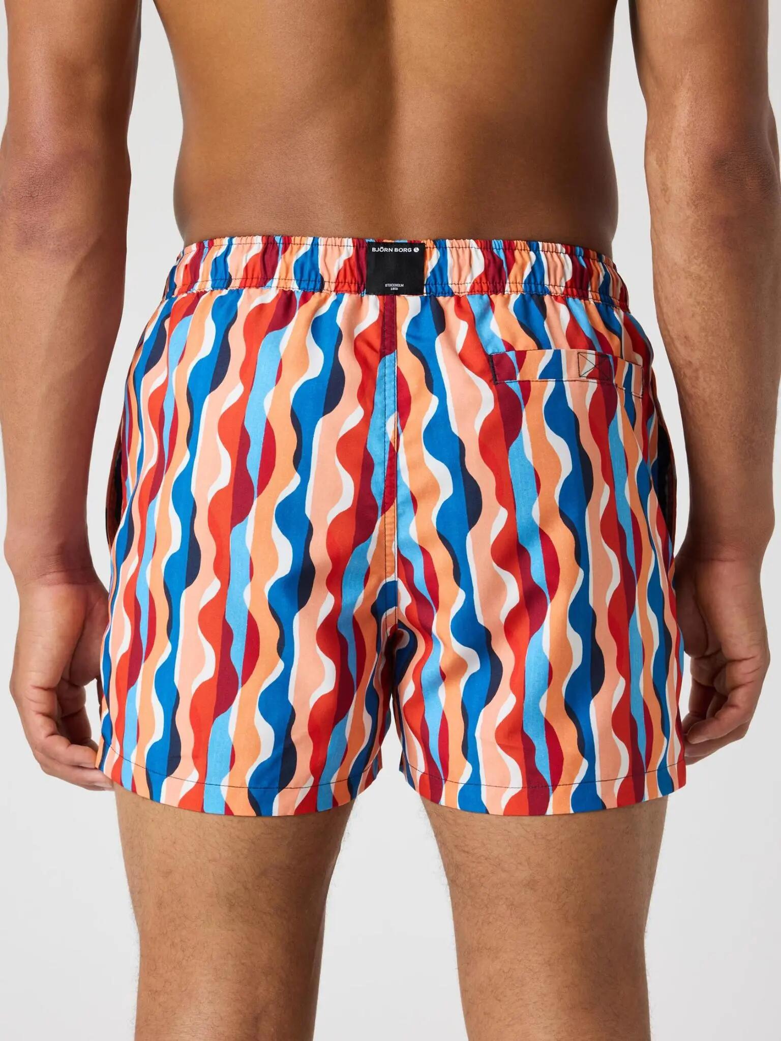 bjorn_borg BORG PRINT SWIM SHORTS in poliestere riciclato REPREVE® 2/5