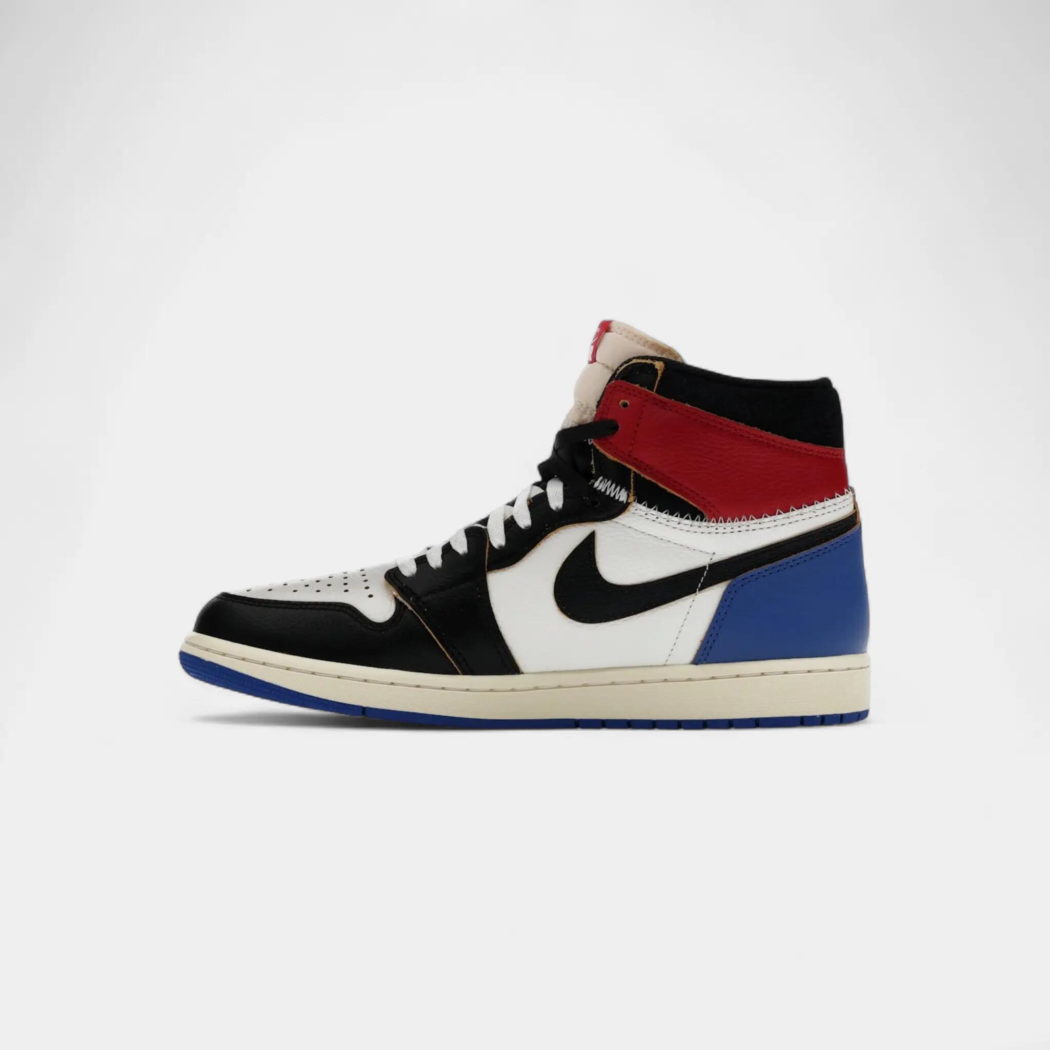 Jordan 1 Retro High OG SP Fragment x Union LA Varsity Red Sport Royal 4/5