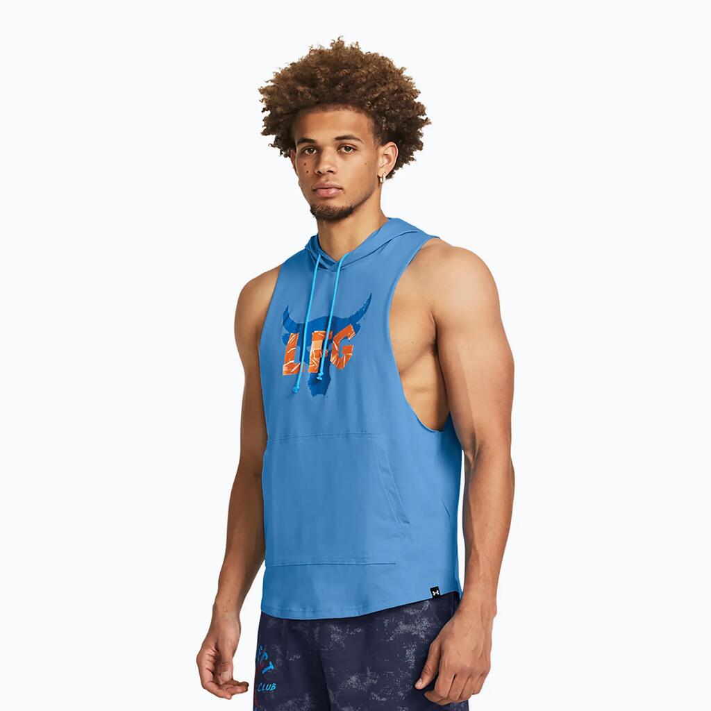 Men's training T-shirt Under Armour Project Rock LFG Graphic SL Hoodie