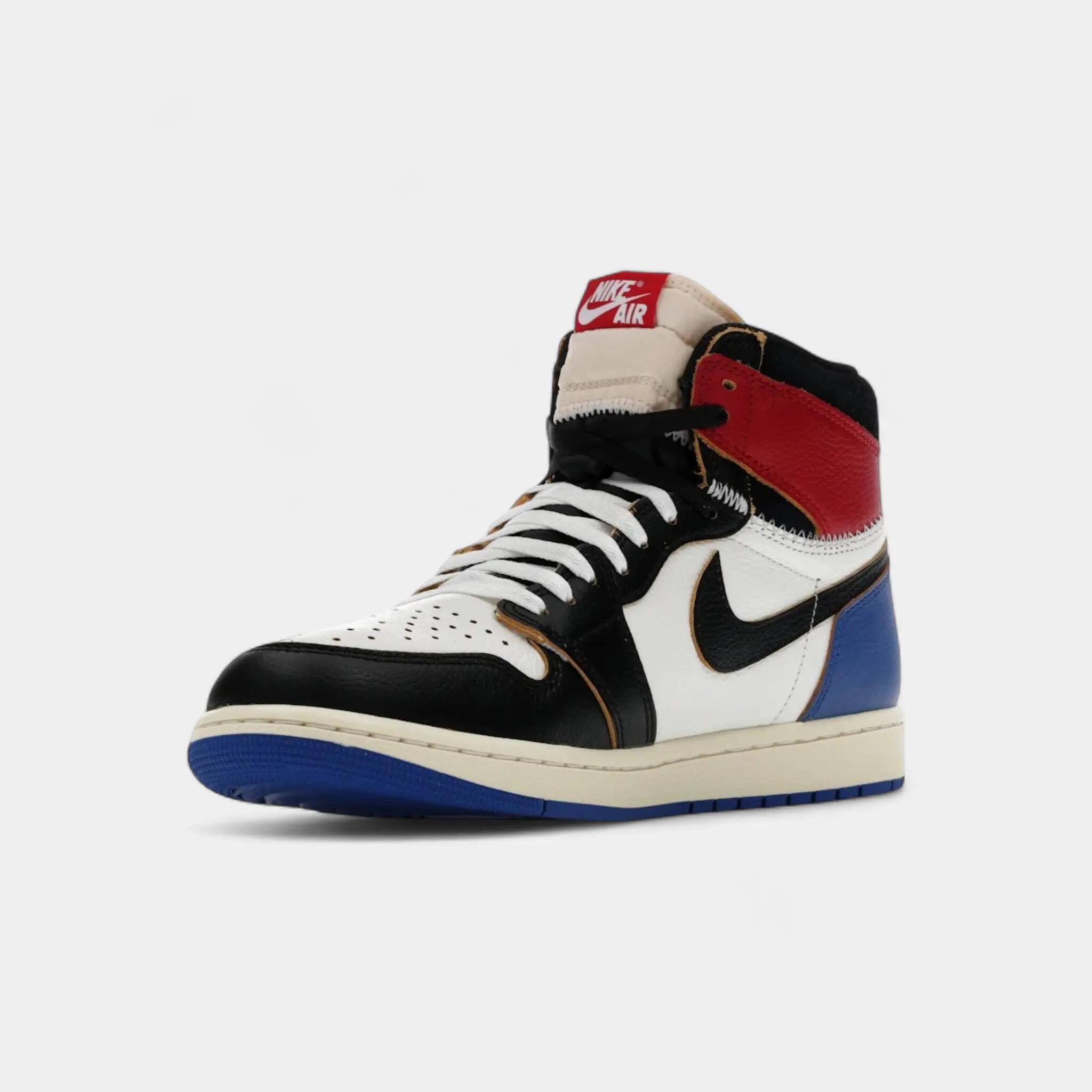 Jordan 1 Retro High OG SP Fragment x Union LA Varsity Red Sport Royal 3/5