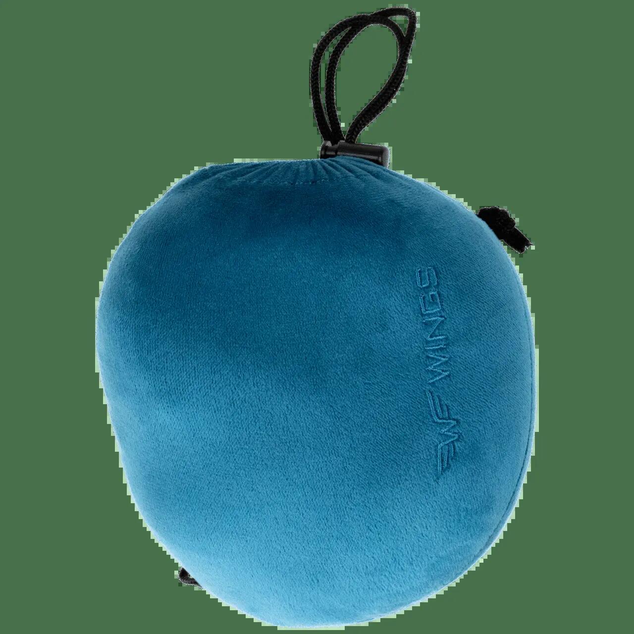 WINGS Coussin de voyage en mousse thermoplastique en forme de fer à cheval BLEU 6/8