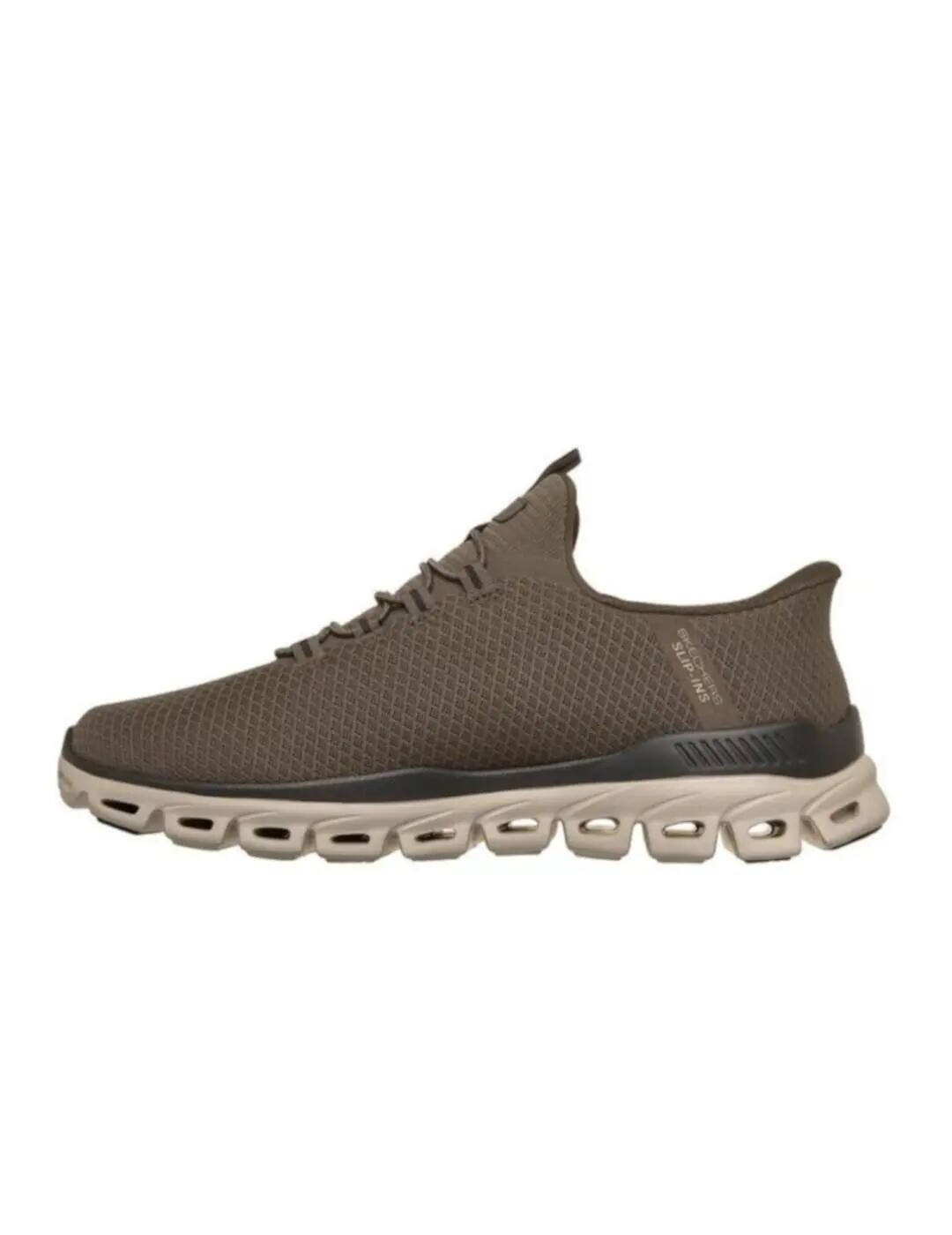 Zapatillas para Hombre Skechers  Beige 3/5