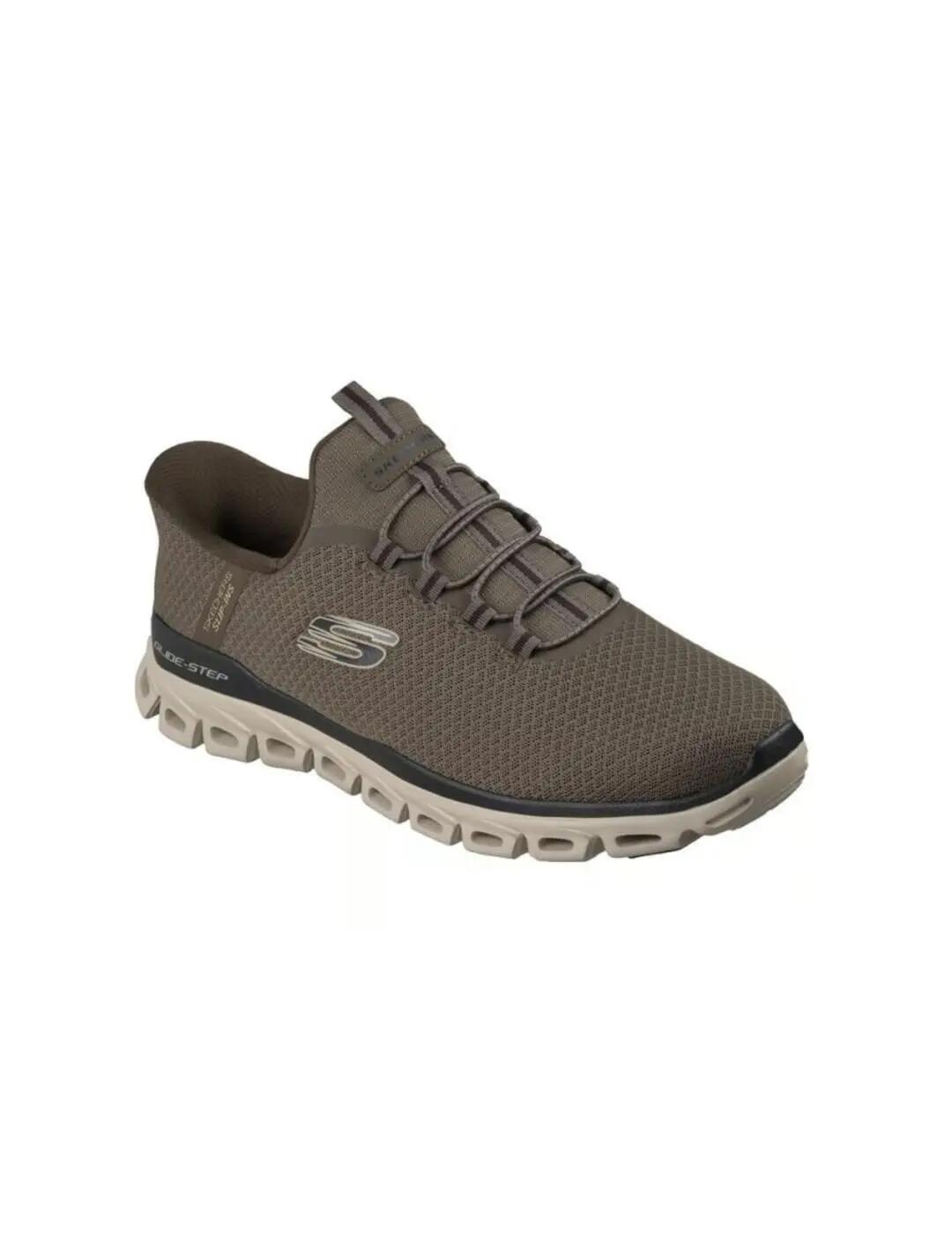 Zapatillas para Hombre Skechers  Beige 2/5