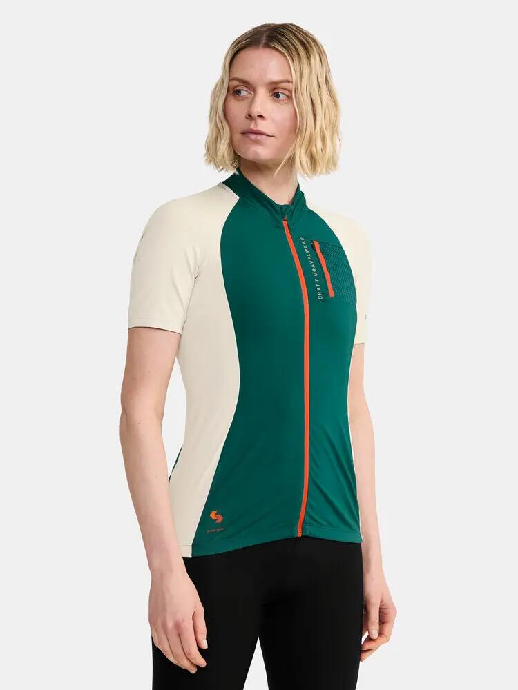 craft ADV Gravel Ss Jersey W — tecido elástico e durável 7/7
