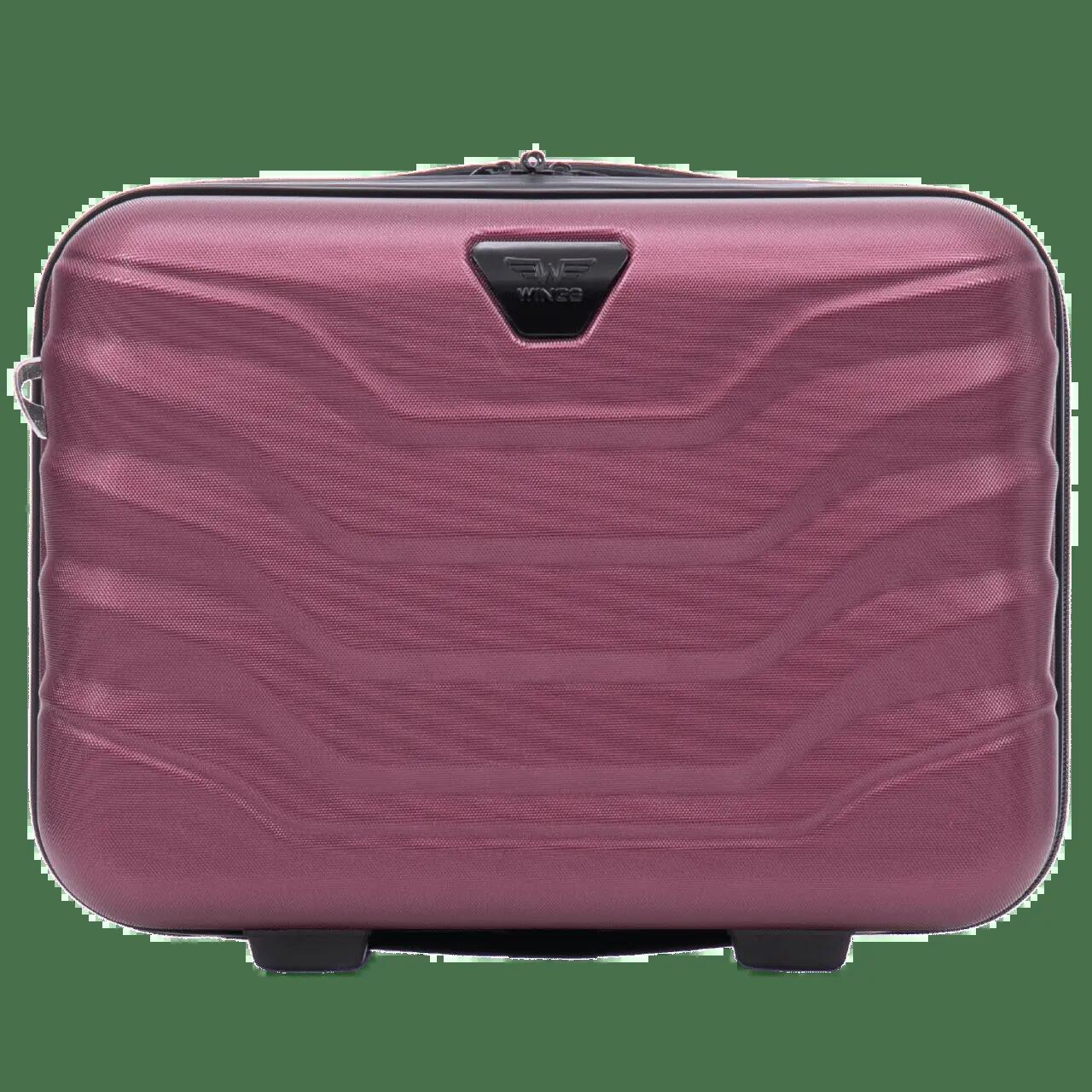 WINGS PEAFOWL reiskoffer met toilettas 14" BORDEAUX 6/9