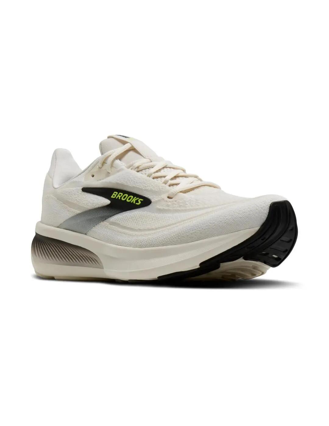 'Correre e trail per uomo Brooks Revel 9 Bianco' 3/5