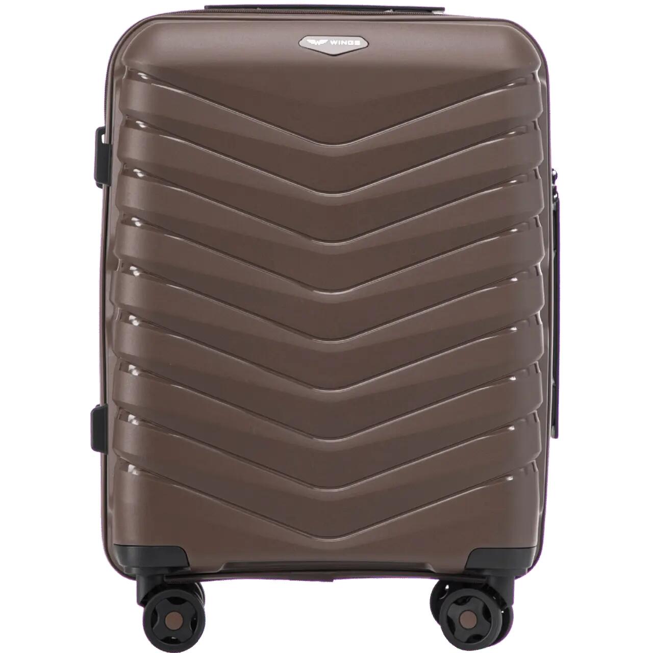 Valise cabine Wings PHOENIX polypropylène 20" MARRON 7/10