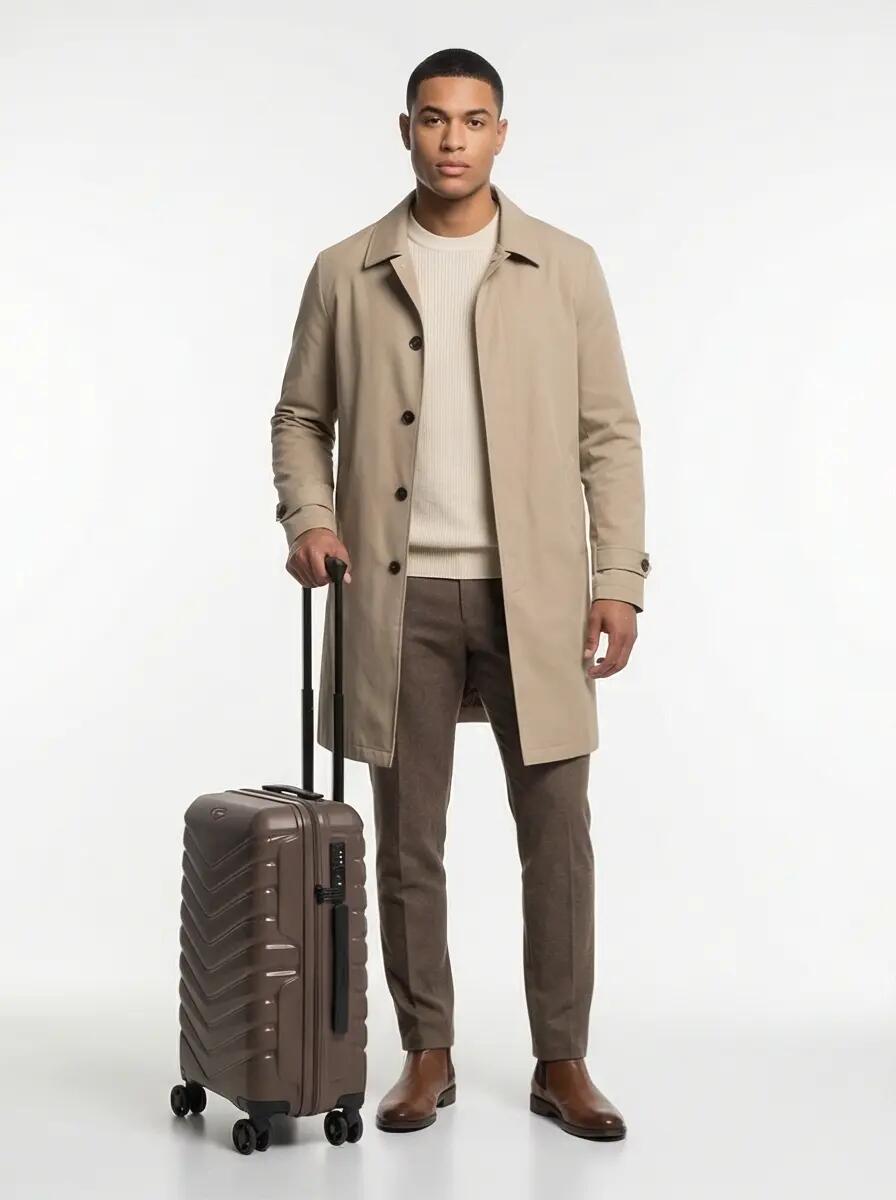 Valise cabine Wings PHOENIX polypropylène 20" MARRON 2/10