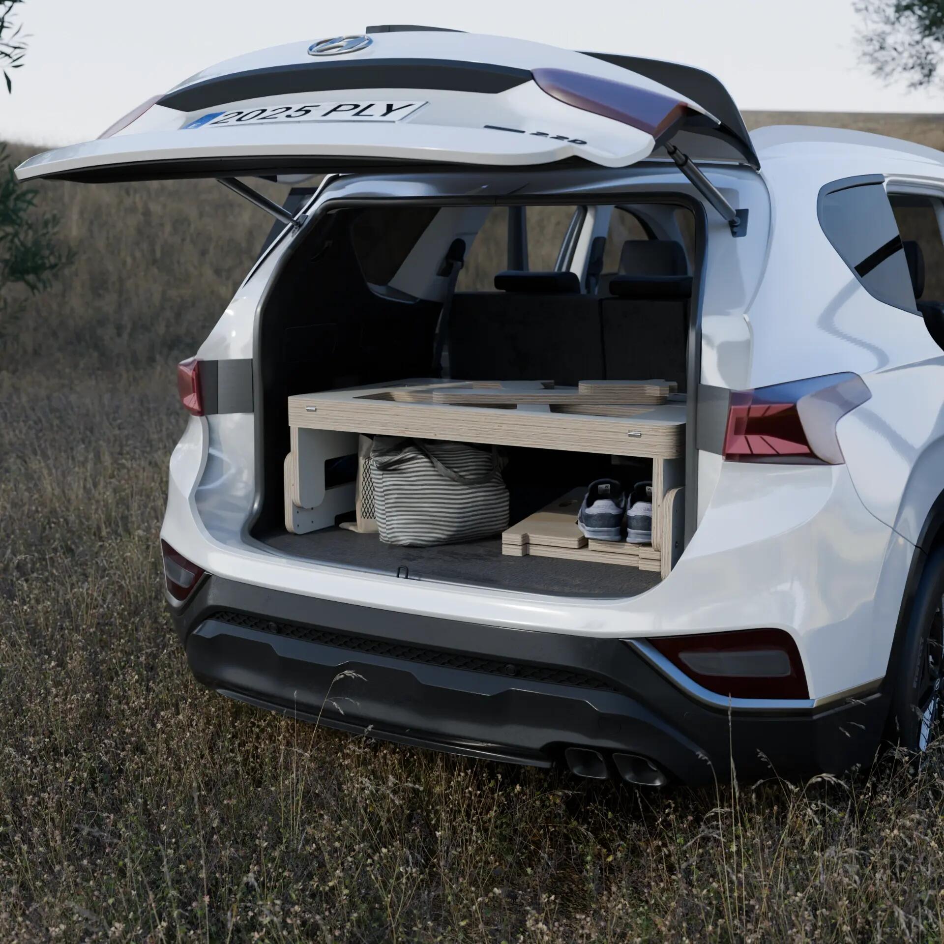 Kit Camper Coche Garbí Grís - PLYKIT 2/6