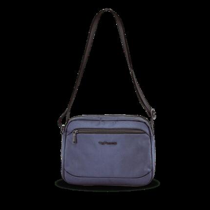 Pochette homme BRANT WINGS à bandoulière BLEU FONCÉ