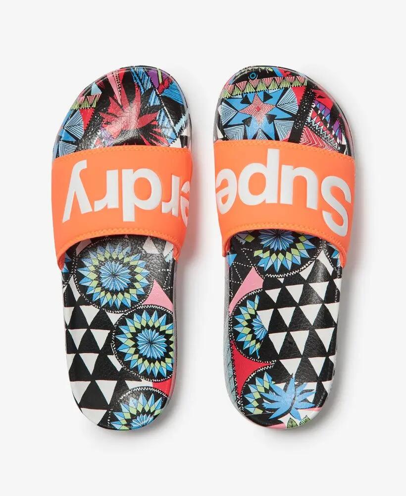 superdry Beach Sliders - chinelo tipo slide almofadado 6/7