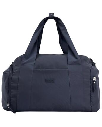 Torba sportowa WINGS SOLENNE z kieszenią na buty i pasem na walizkę NAVY BLUE