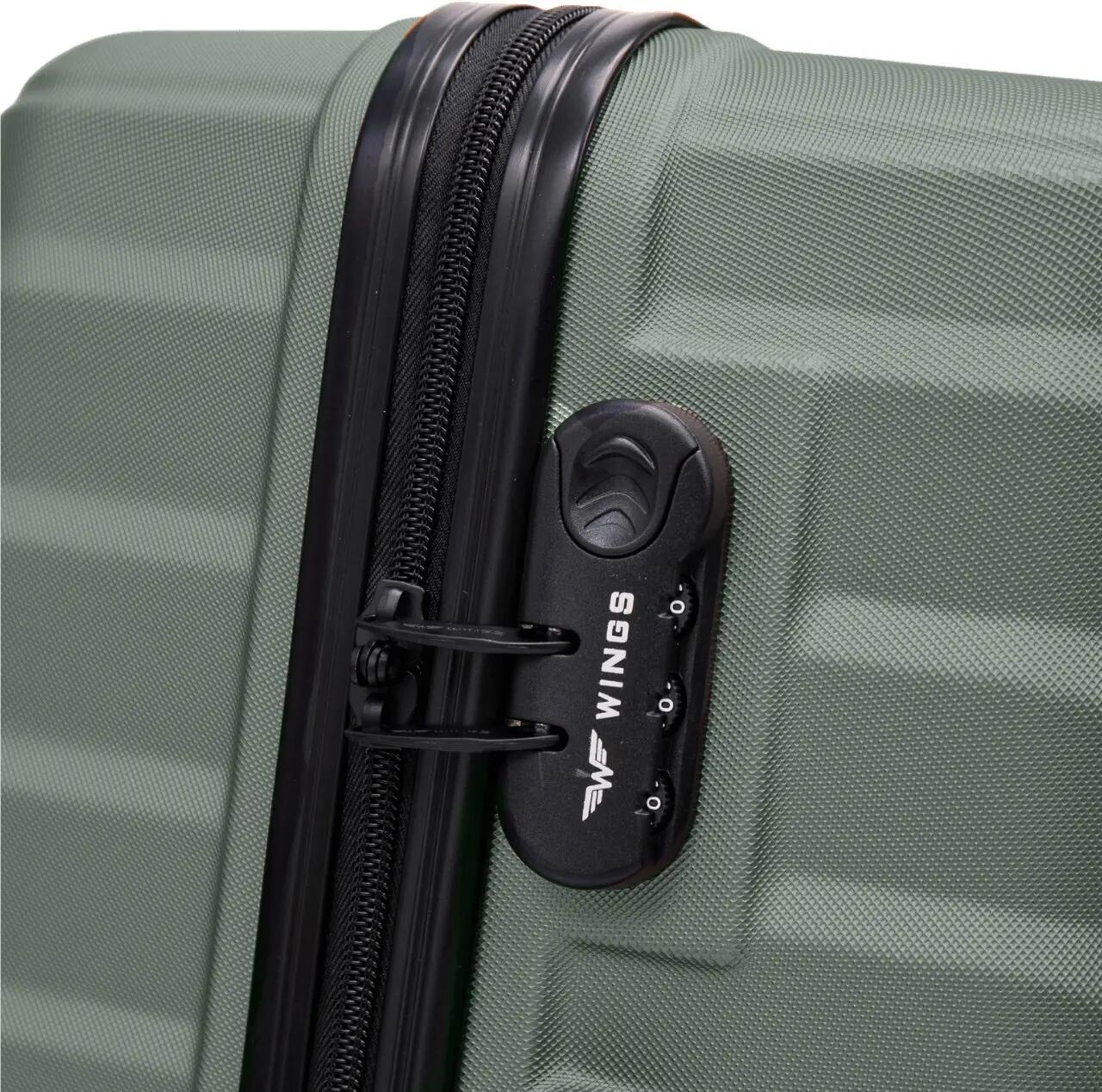 Grande valise Wings PEAFOWL 2.0 28" VERT ARMÉE 4/10