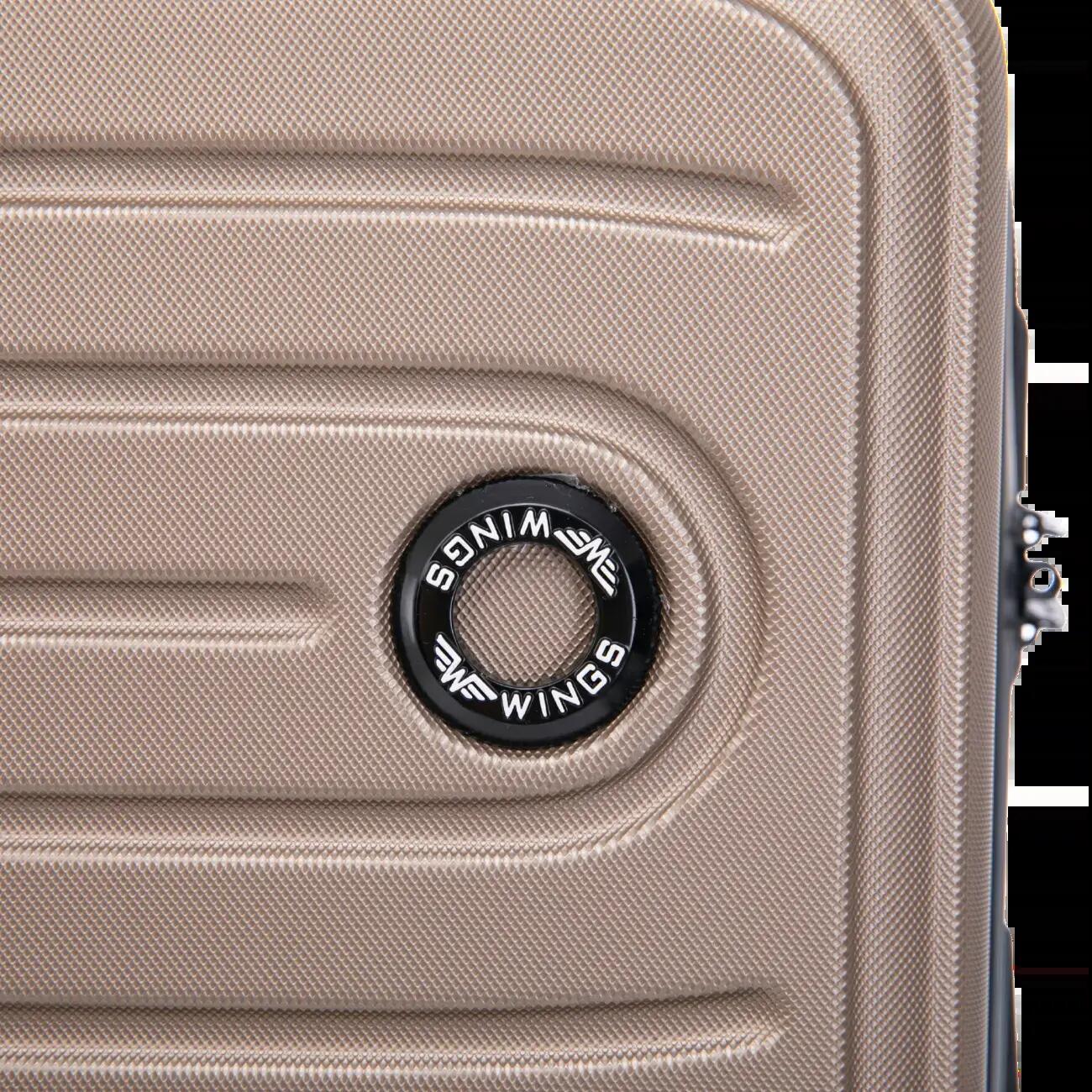 Valise GRANDE Wings ABS+ COOT 28" Champagne 7/10
