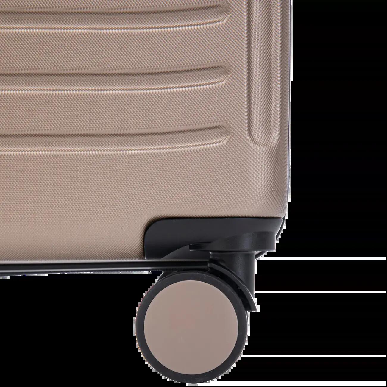 Valise GRANDE Wings ABS+ COOT 28" Champagne 6/10